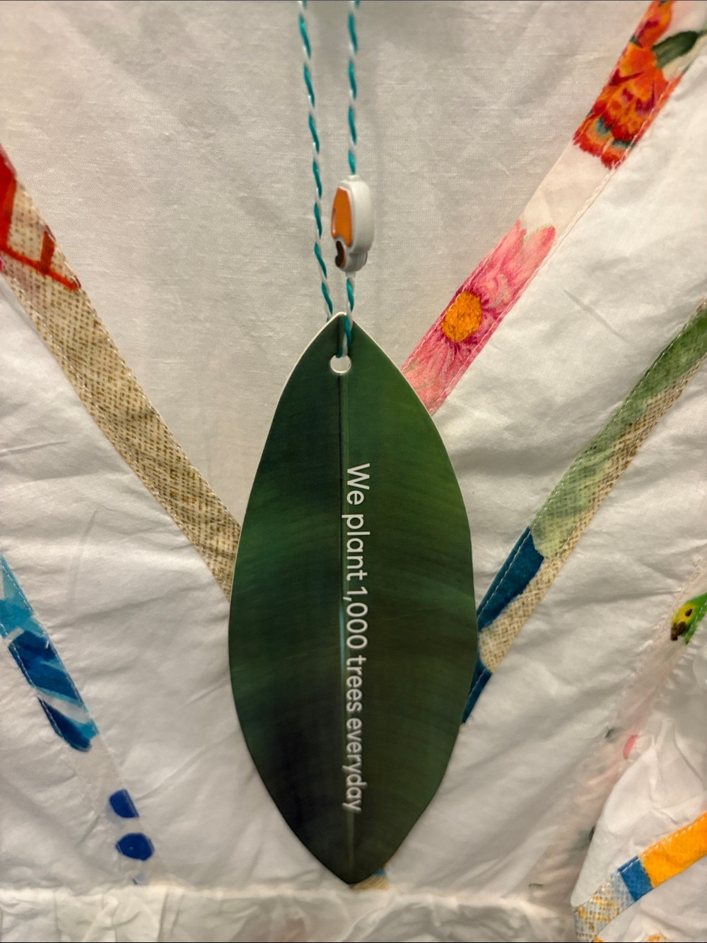 BNWT FARM Rio White Maxi Dress with Multicolor Ribbon Accents - Picture 4 of 5
